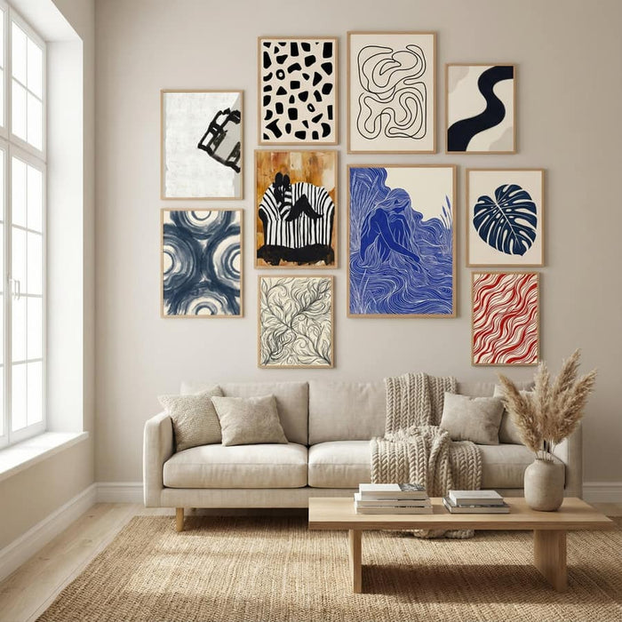 Contemporary Abstract No2 Poster – plakat og kunsttryk