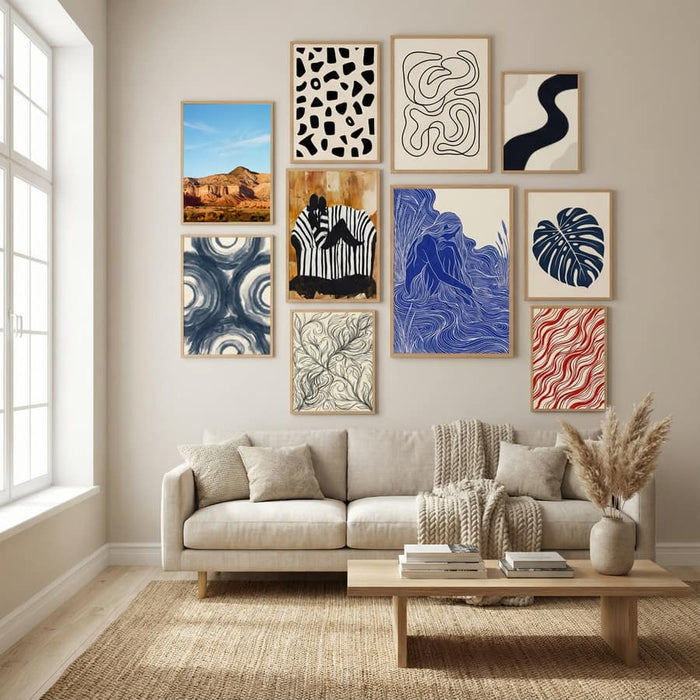 Ghost Ranch Sunset Poster – plakat og kunsttryk