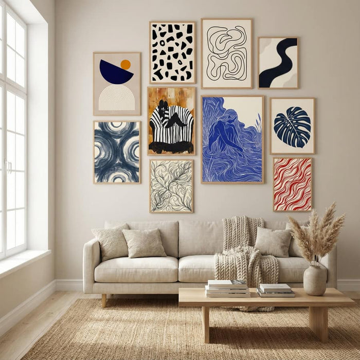 Affiche Lines and semicircles 2 – affiche et impression d’art