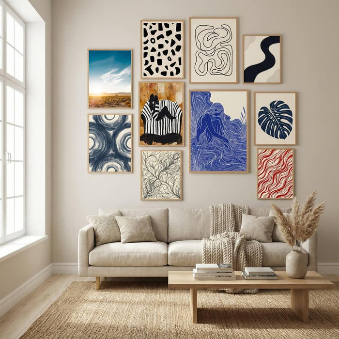 Nevada Desert Sunrise Poster by Bethany Young in Winter Sanctuary gallery wall