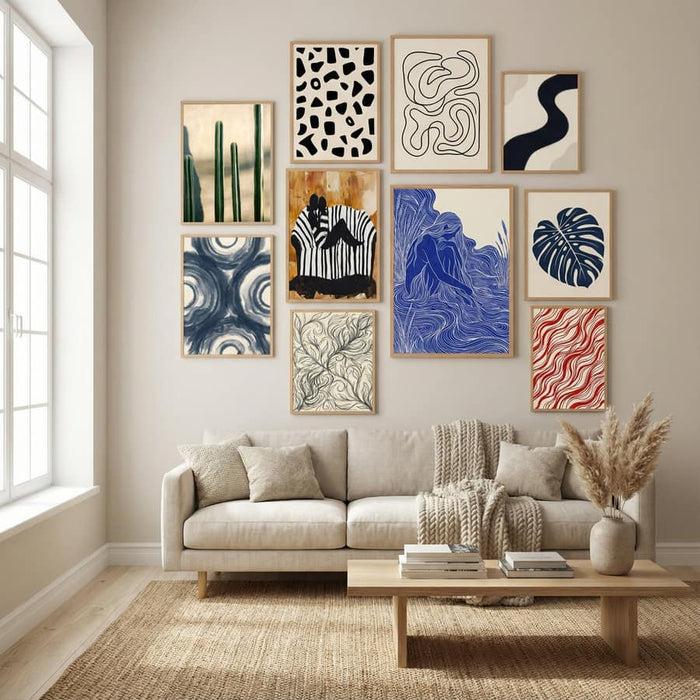 Oaxaca Shades of Green | Mexico travel photography Poster by Raisa Zwart in Winter Sanctuary gallery wall