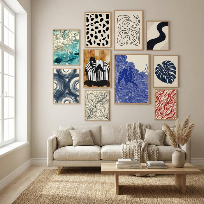 Ocean’s Embrace - Enigma Poster – plakat og kunsttryk