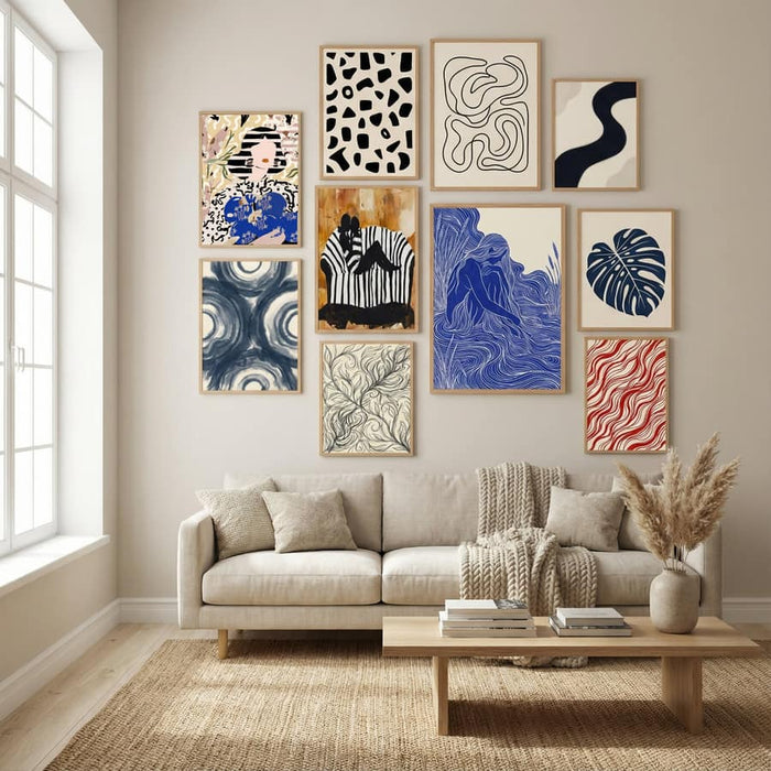 Patternplayno.20 Poster by Treechild in Winter Sanctuary gallery wall