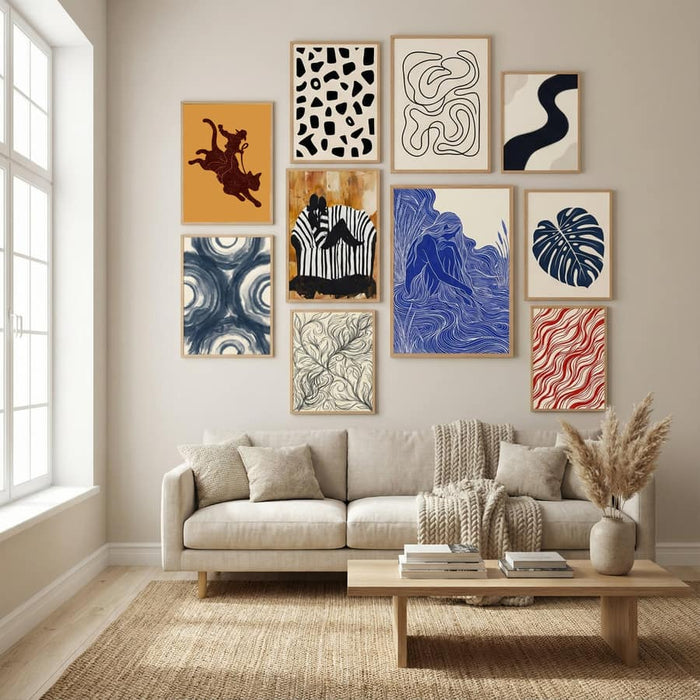RODEO CAT Poster by Adam Lawless in Winter Sanctuary gallery wall