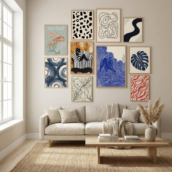 Sea food Neptune's joy Poster – poster and art print