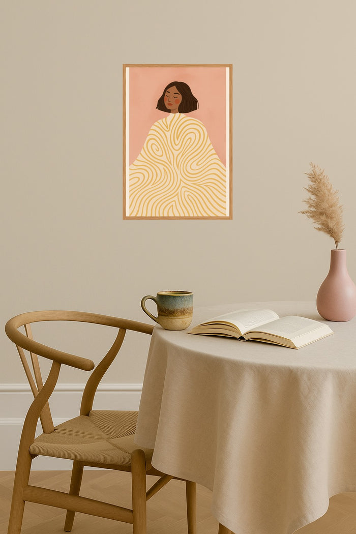 Patterned Presence – póster e impresión artística