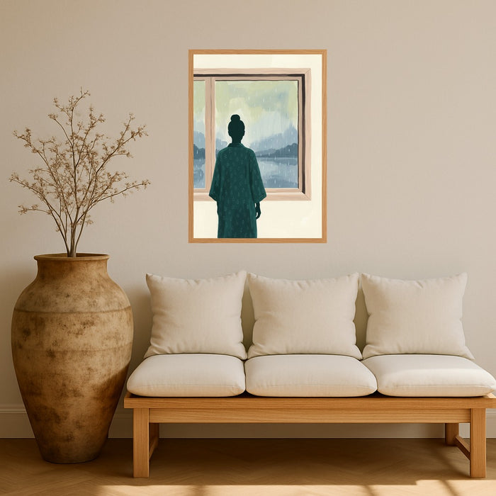 Green Serenity – póster e impresión artística