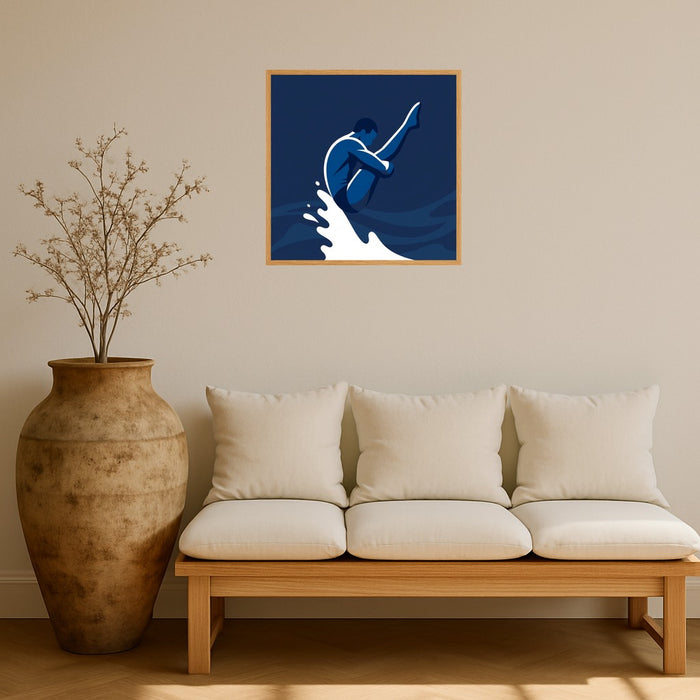 Laurents Blue Jersey – poster e stampa artistica