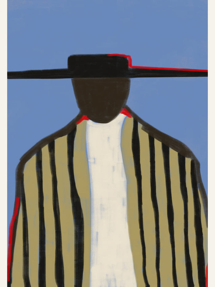 Bold Hat and Stripes New Mexico Style Poster – plakat og kunsttryk