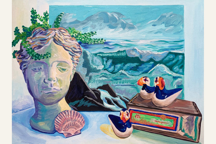 Coastal Still Life Poster – Poster und Kunstdruck