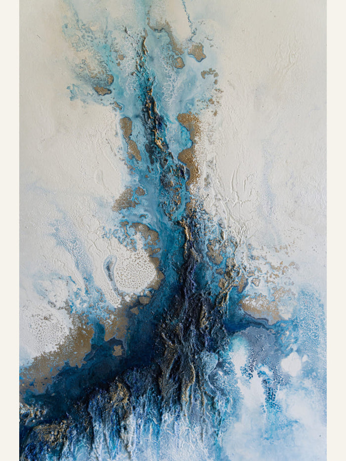 Coastal relief art - Release Poster – poster and art print