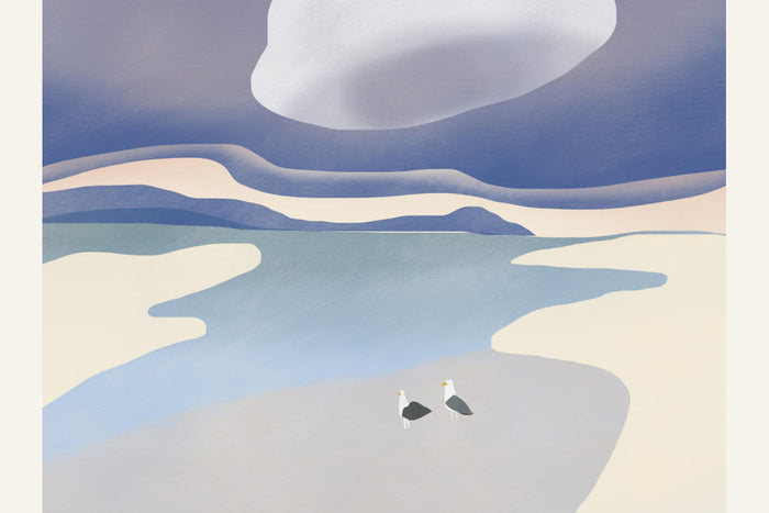 Cotton Cloud Lagoon Poster – poster and art print
