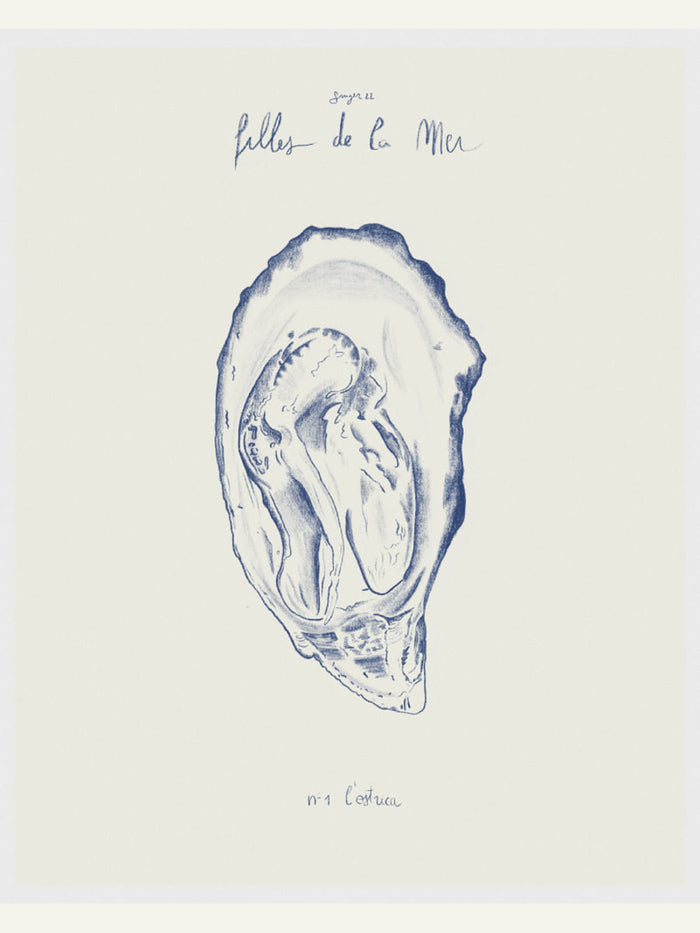 Filles de la mer n.1 - L’ostrica Poster – plakat og kunsttryk