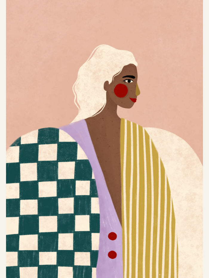 Funky Blouse Poster – poster and art print