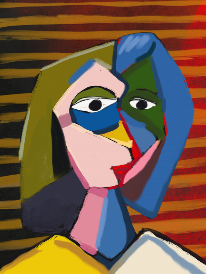 Poster Potrait inspired by picasso – poster e stampa artistica