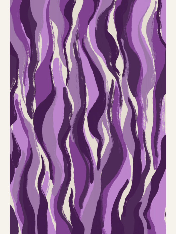 Purple Flame Waves Poster – plakat og kunsttryk