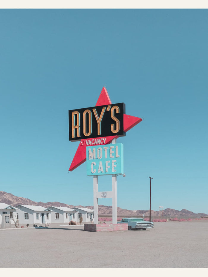 Poster Roy's Motel Cafe Retro Sign – poster e stampa artistica
