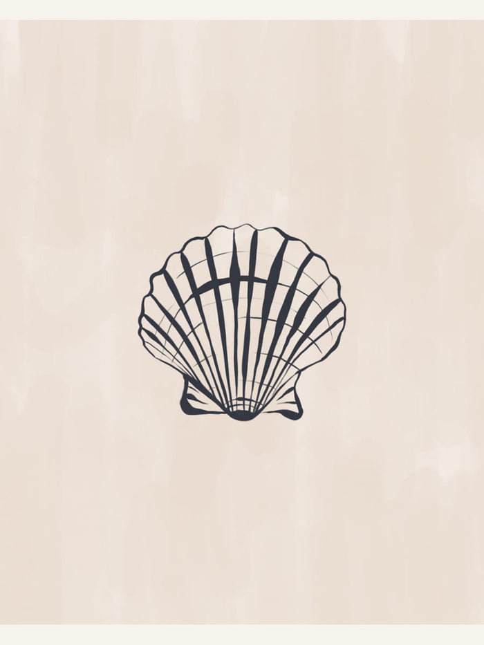 Seashell Poster – plakat og kunsttryk