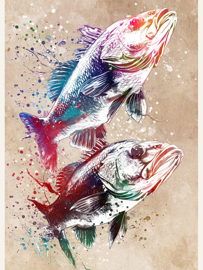 Plakat Sport Fishing 1 – plakat i druk artystyczny