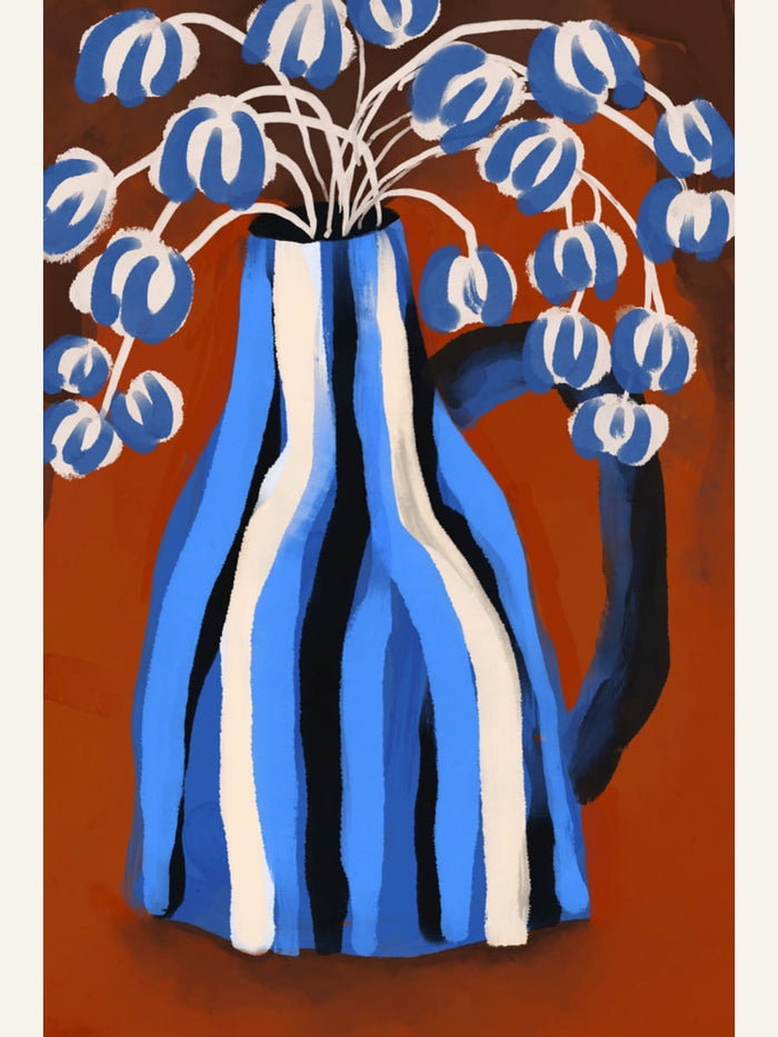 Poster Striped Vase – poster e stampa artistica