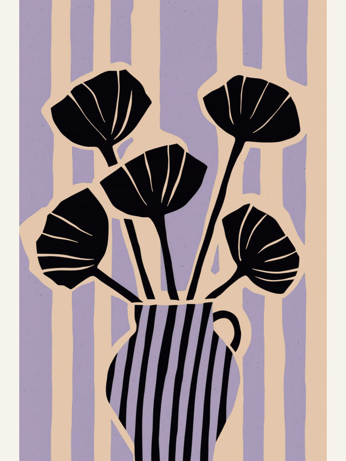 Stripedstilllifeno2 Fullsize Poster – poster and art print