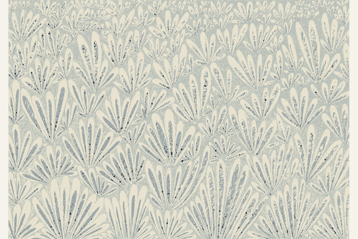 calming essentials meadow chalky blue Poster – poster and art print