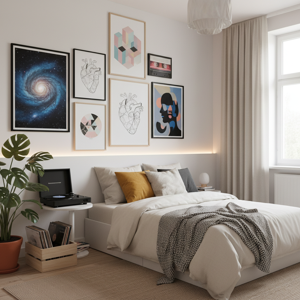 Teen Room Makeover: Cool Art for Gen Z