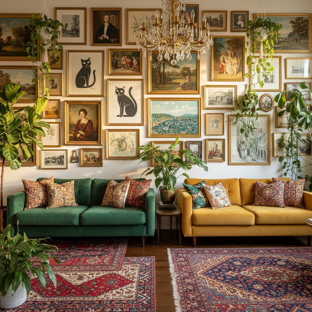 Maximalism: More is More – The Ultimate Guide to Eclectic Wall Decor