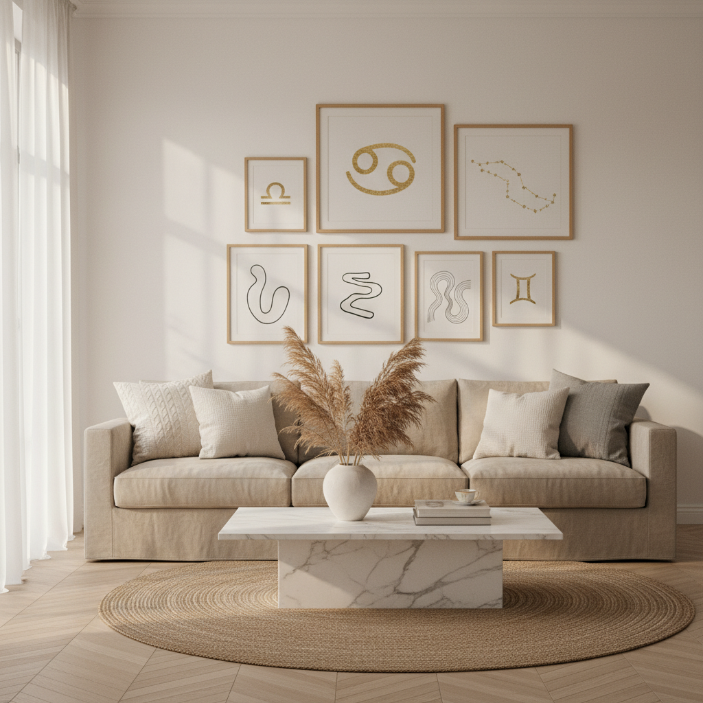 Zodiac Art: Personalized and Mystical Decor for the Modern Home