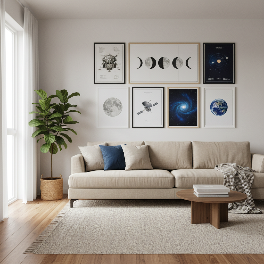 Space & Cosmos: Art for Dreamers – A Guide to Celestial Interiors