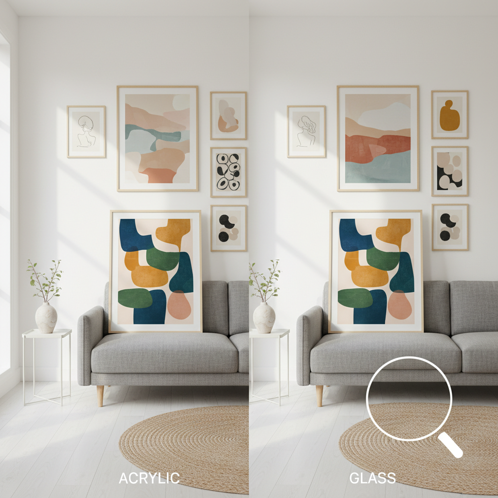 Acrylic vs. Glass: What’s Best for You? The Ultimate Framing Guide