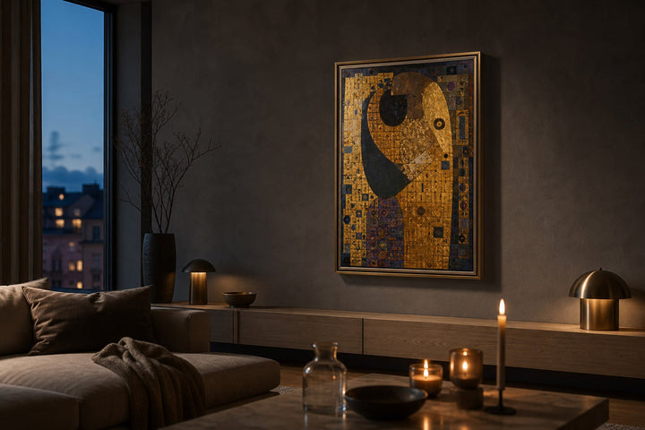 Klimt-stilen: Guld och glöd för mörka kvällar