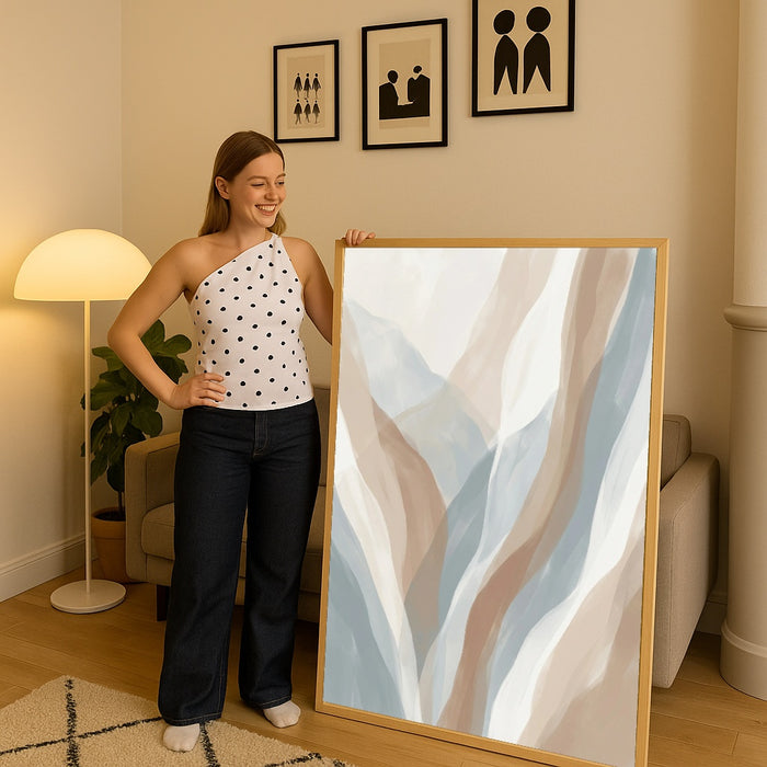 Muted Layers – juliste ja taidepainatus