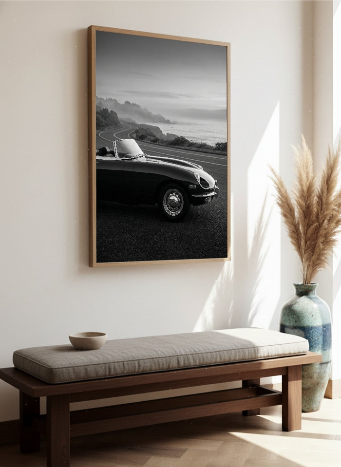 Open Road Porsche – poster och konsttryck