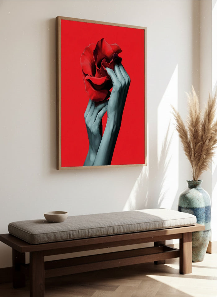 Crimson Veil – plakat og kunsttryk