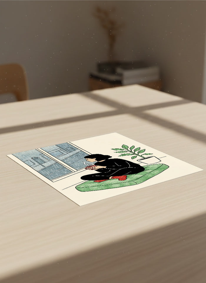 Relaxed Introspection – plakat og kunsttryk