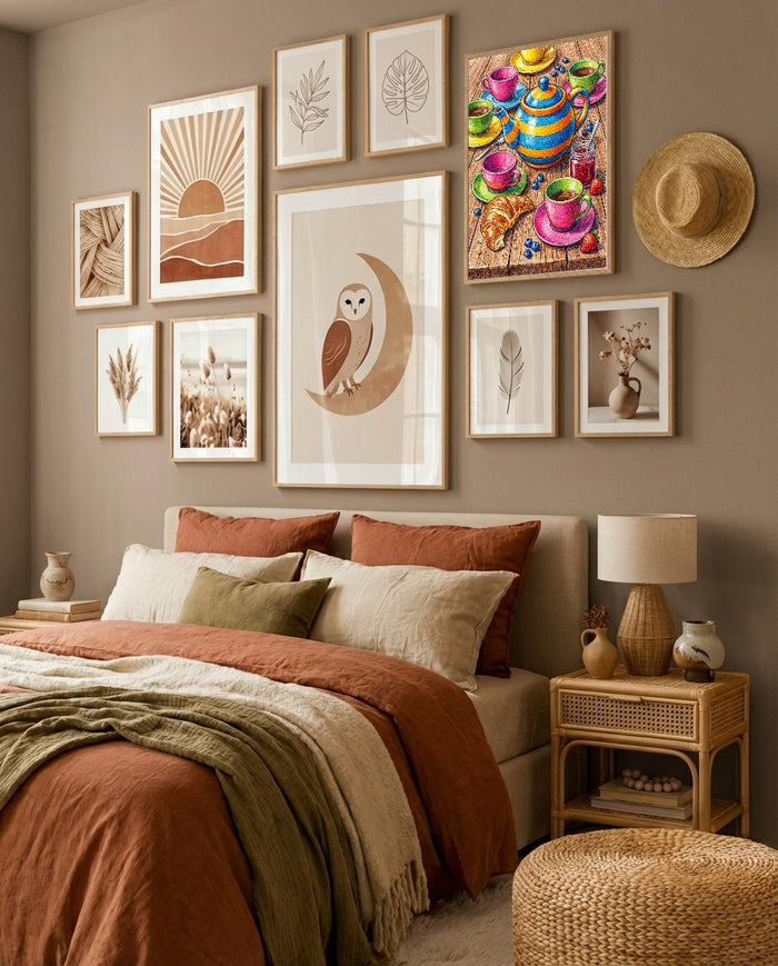 Vibrant Cup Collection – poster and art print