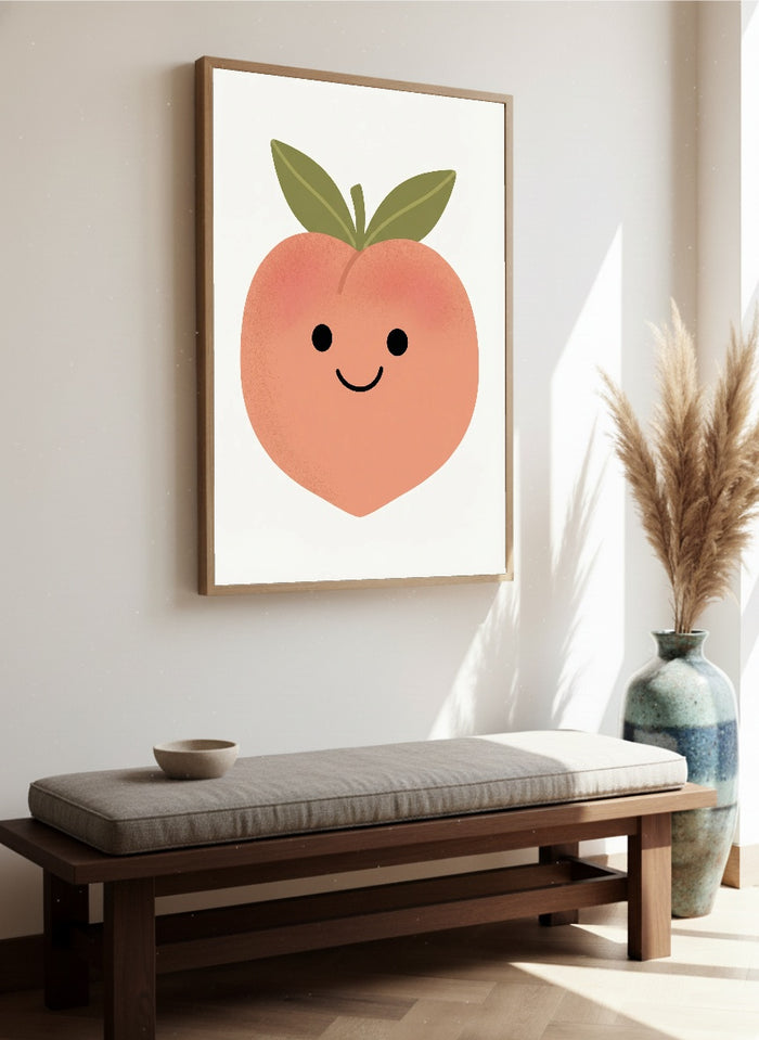 Sweet Strawberry Smile – plakat og kunsttryk