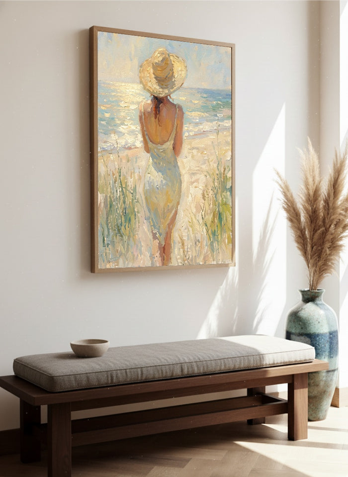 Coastal Stroll – plakat og kunsttryk