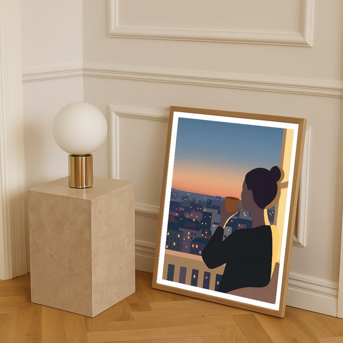 Coastal Calm – plakat og kunsttryk