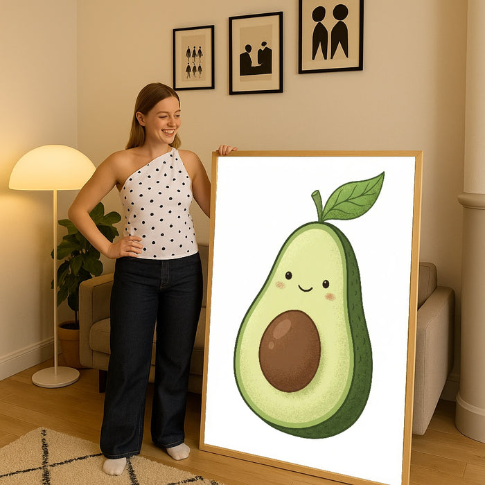 Joyful Citrus Friend – plakat og kunsttryk