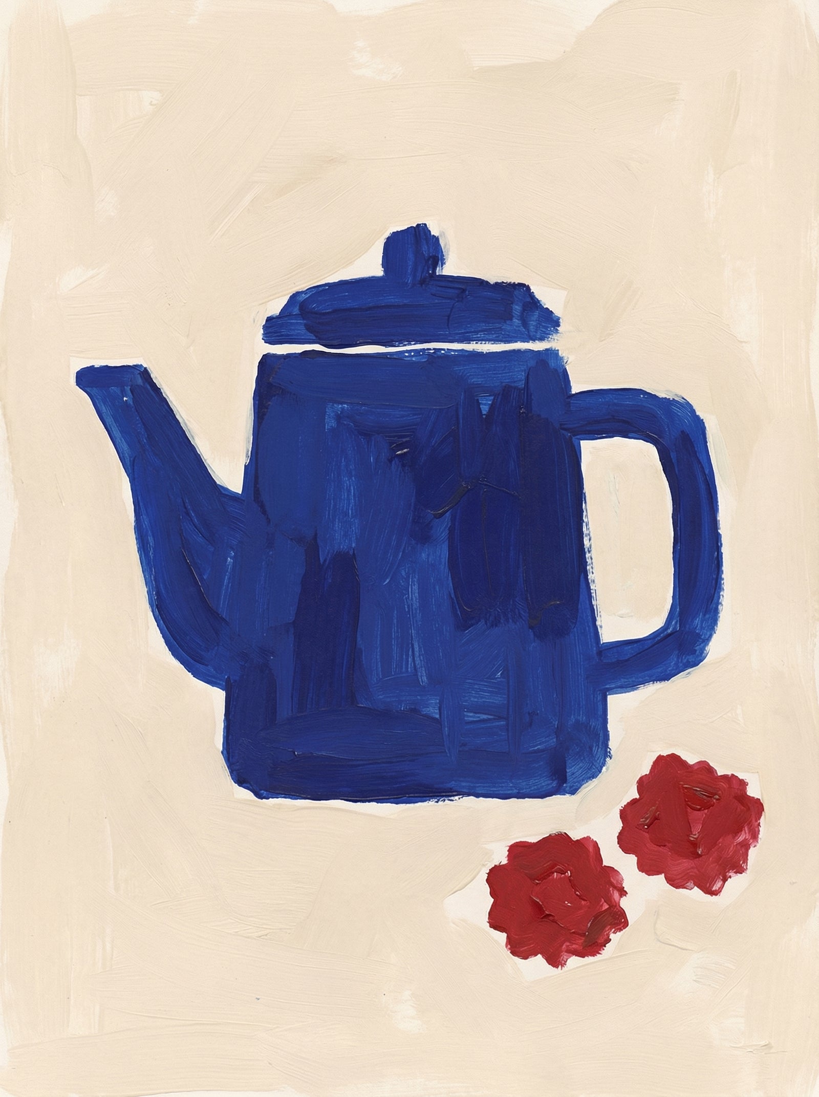 Poster in black frame