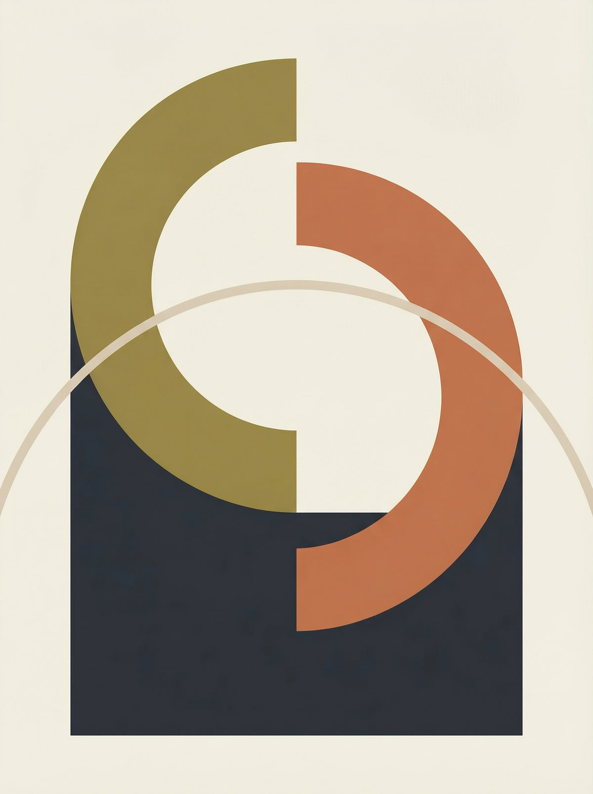 Poster in black frame