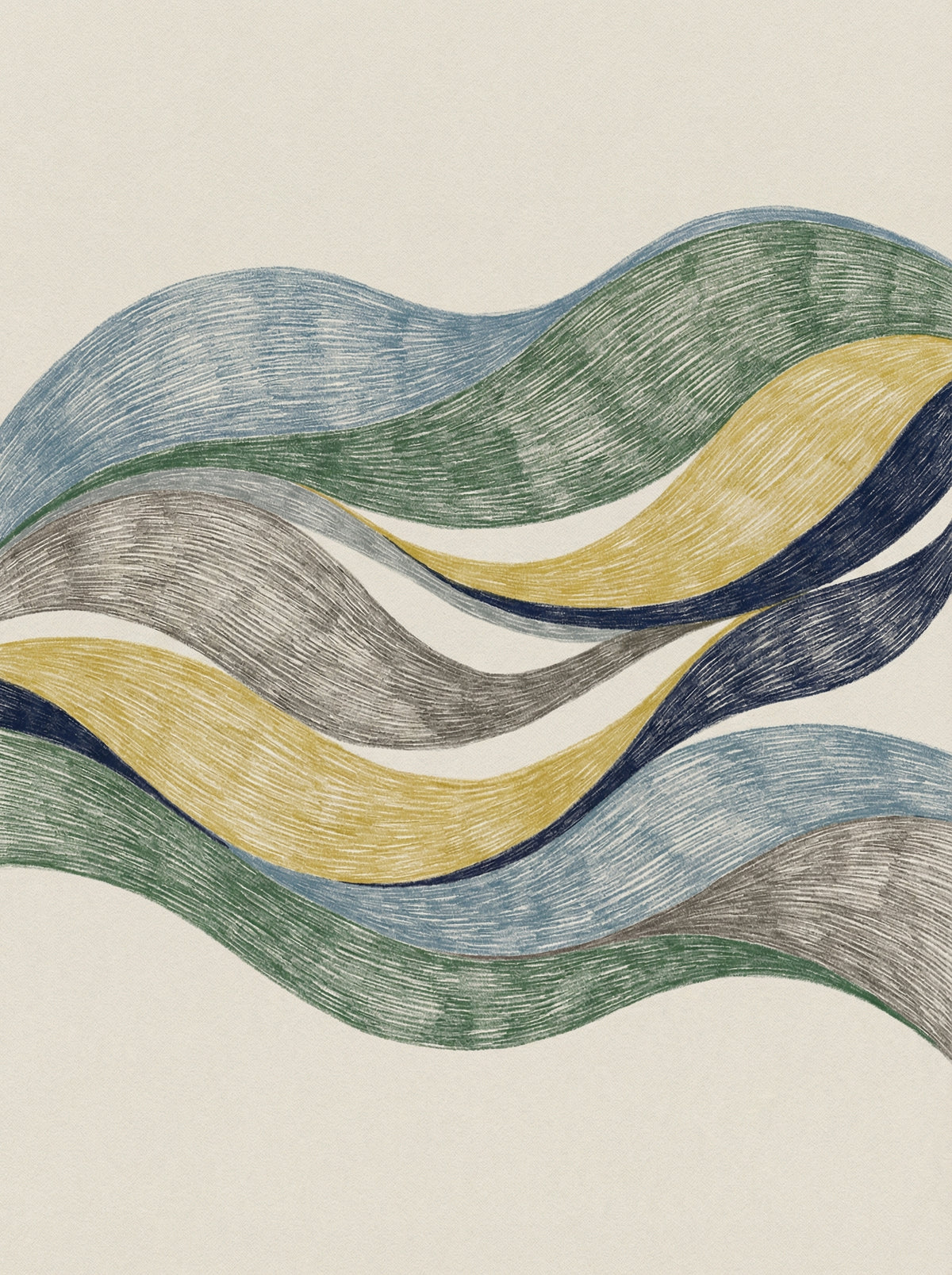 Poster in black frame