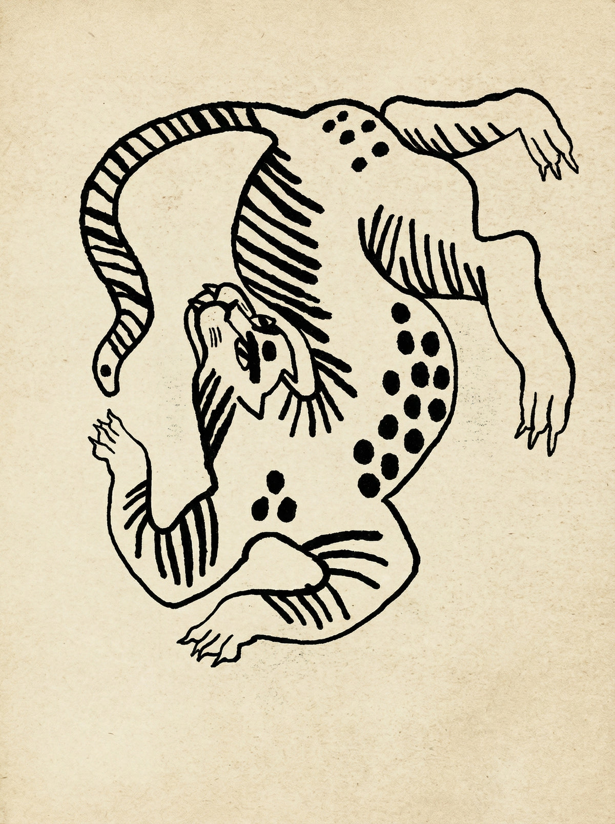 Poster in black frame