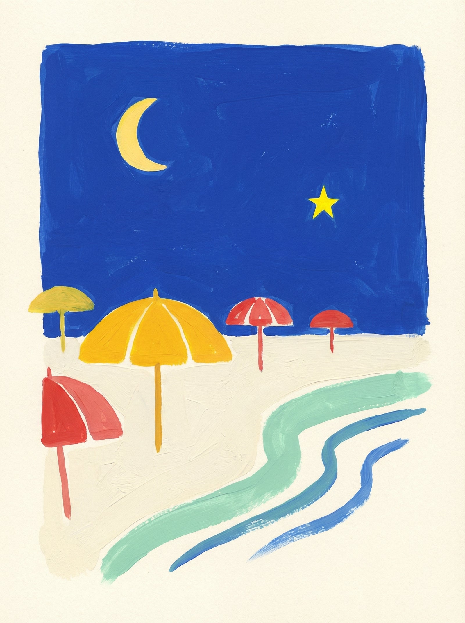 Poster in black frame