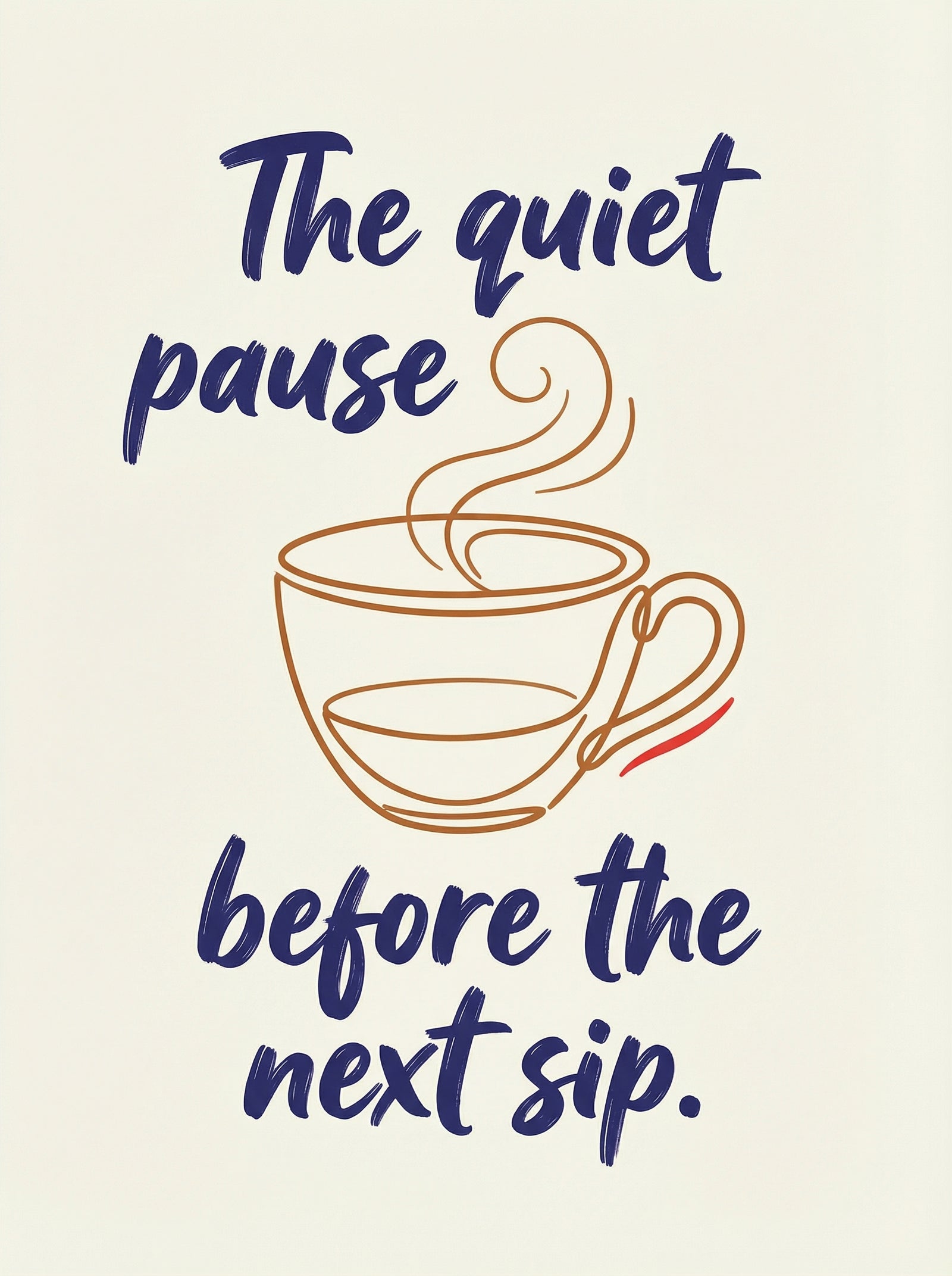 Poster in black frame