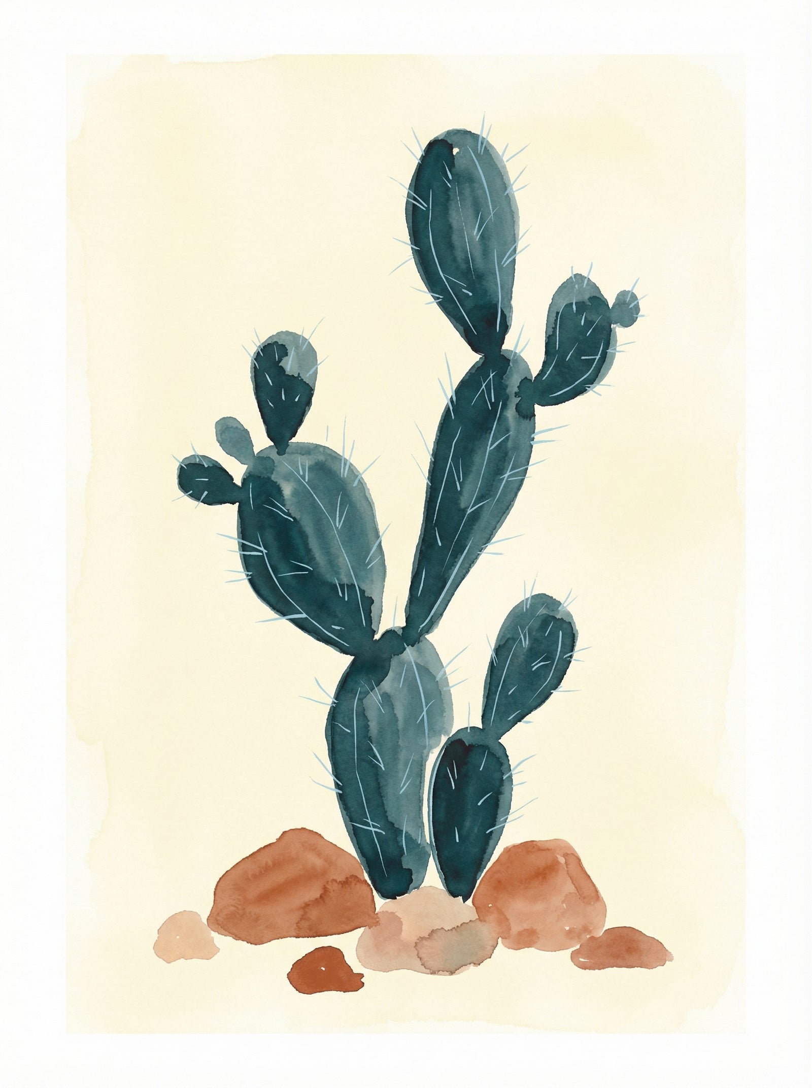 Poster in black frame