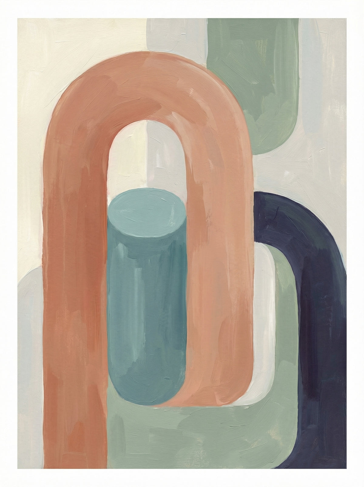 Poster in black frame