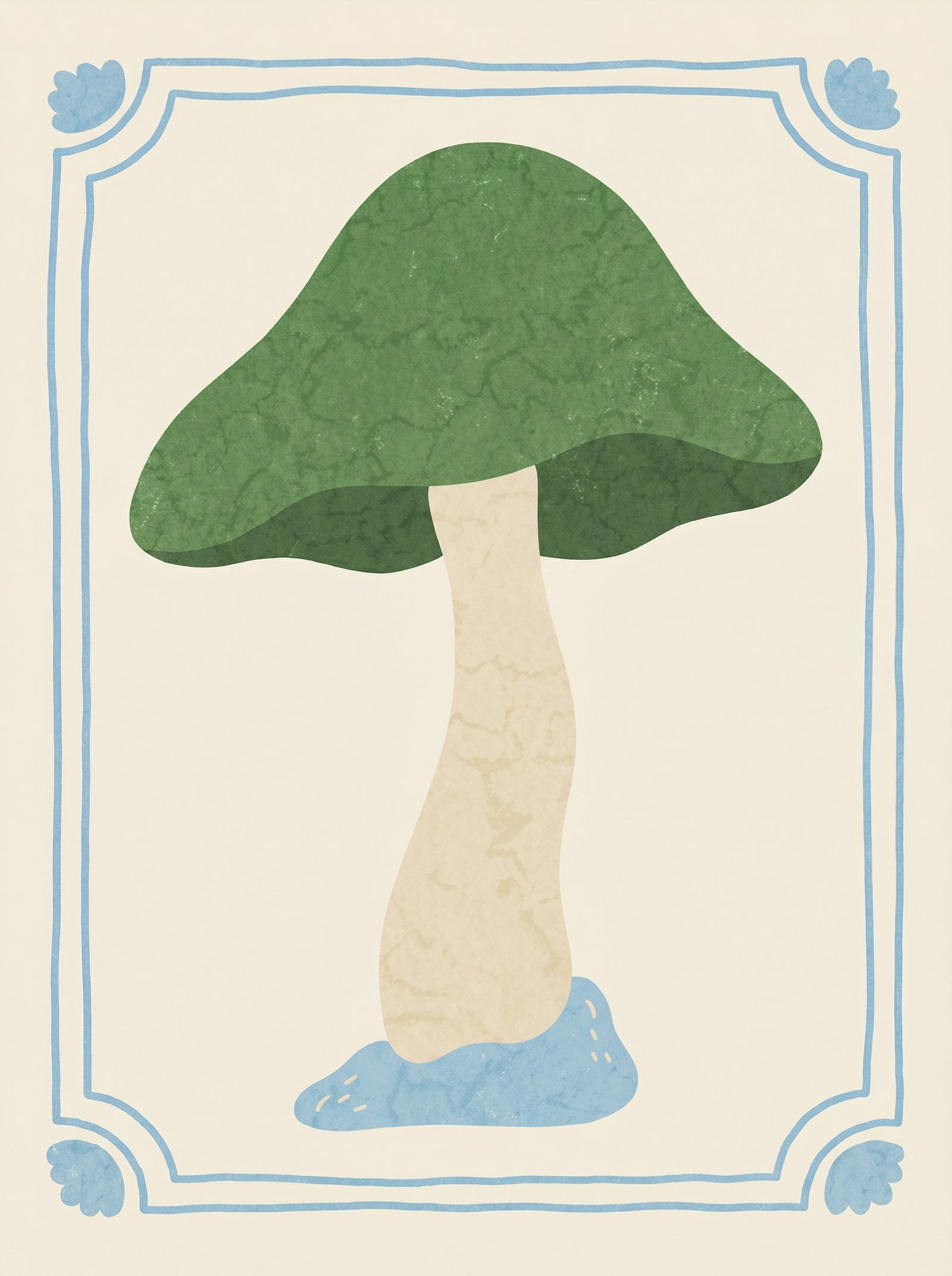 Poster in black frame